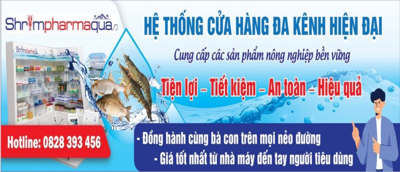 SHRIMPHARMAQUA - CUNG CẤP CÁC SẢN PHẨM NÔNG NGHIỆP CHO TÔM CÁ ẾCH LƯƠN